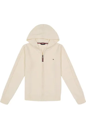Tommy Hilfiger Big Girls Zip-Up Cardigan Sweater