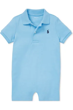 Ralph Lauren Baby Boys Cotton Short Sleeved Polo Shortall
