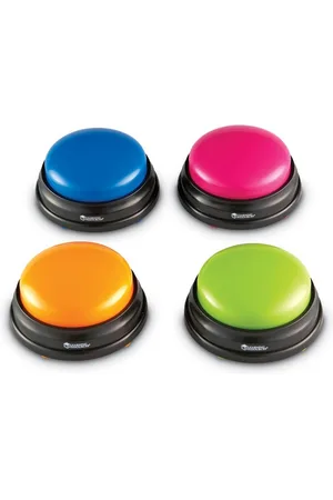 LEARNING RESOURCES Answer Game Show Buzzers, Set of 4