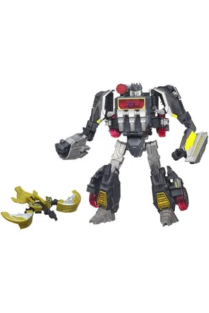 TRANSFORMERS Soundblaster with Buzzsaw Voyager Class Generations Fall of Cybertron