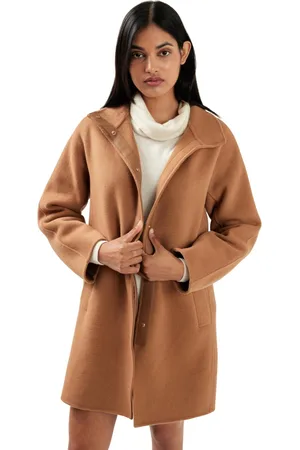 Belle & Bloom Come On Over Trimmed Coat