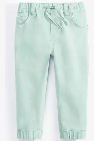 First Baby Baby Girls Denim Jogger Pants, Exclusively at Macy