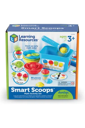 LEARNING RESOURCES Smart Scoops Math Activity Set, 50 Pieces