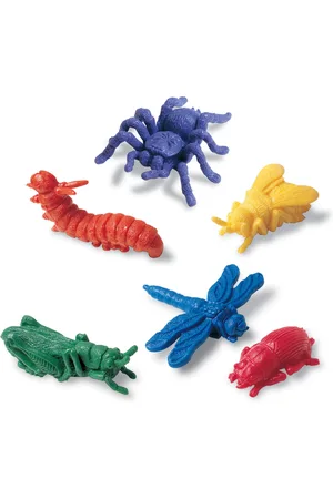 LEARNING RESOURCES Backyard Bugs Counters Set, 72 Pieces