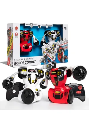 Sharper Image Toy Rc Robot Combat 2pk