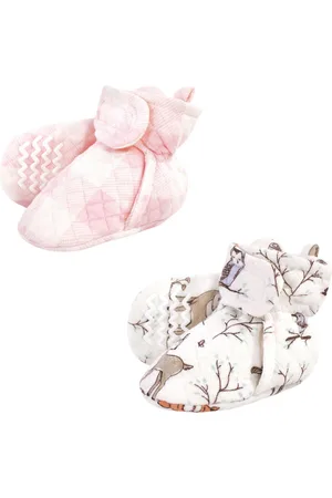 Hudson Baby Boys Hudson Quilted Booties 2pk