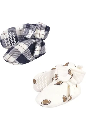 Hudson Baby Boys Hudson Quilted Booties 2pk