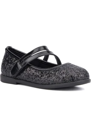 Olivia Miller Little Girls Princess Heart Mary Jane Flat