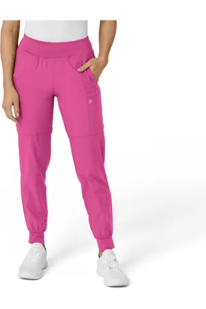 Wink Plus Size W123 Comfort Waist Cargo Jogger Scrub Pant
