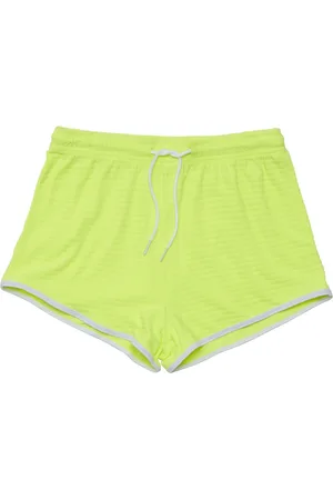 Snapper Rock Big Girls Citron Zest Swim Shorts