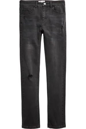 Ring Of Fire Big Boys Tumble Skinny-Fit Stretch Destroyed Jeans
