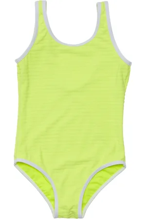 Snapper Rock Big Girls Citron Zest Scoop Swimsuit