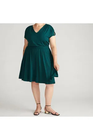 UNIVERSAL STANDARD Plus Size Minetta Liquid Jersey Dress