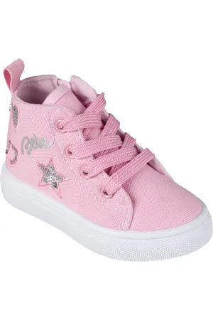 Bebe Toddler Girls Embroidered Sequin Sneakers