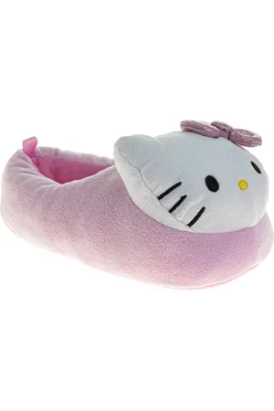 Hello Kitty Little and Big Girls Dual Sizes 3D Slippers