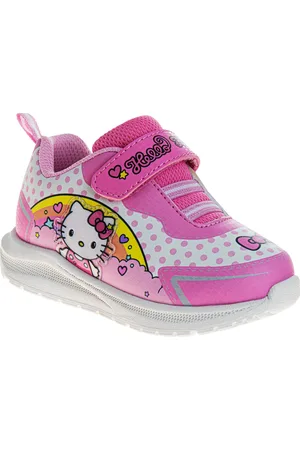 Hello Kitty Toddler and Little Girls Light Up Fashion Sneakers