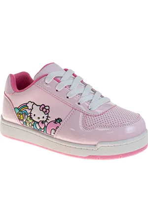 Hello Kitty Little and Big Girls Lace Up Sneakers