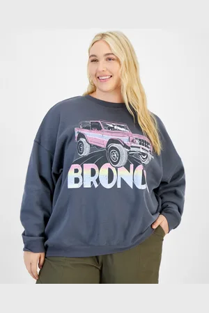 Grayson Threads, The Label Plus Size Bronco Graphic Sweatshirt