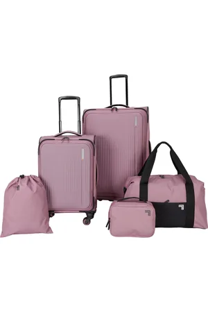Sharper Image Travel Eva Molded 5 Piece Softside Luggage Set