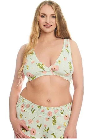 Everly Grey Maternity Paisley 3-Pack Maternity/Nursing Sleep Bras
