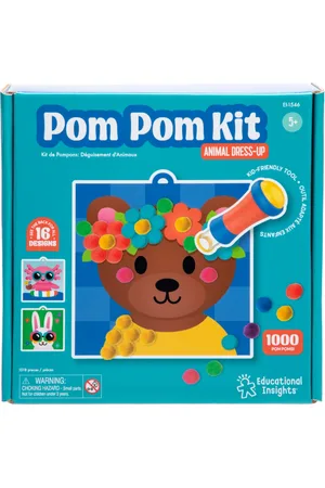 Educational Insights Pom Pom Popper Kit