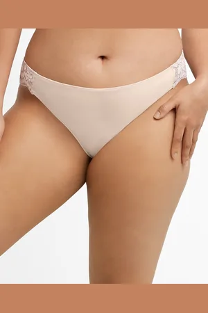Maidenform Comfort Devotion Lace Back Tanga Underwear 40159 - Sandshell/Rose Gold