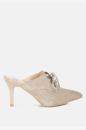RAG & CO Miladi Suede Stiletto Mules