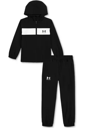Under Armour Toddler & Little Boys Windsuit Zip-Up Hoodie & Pants, 2 Piece Set