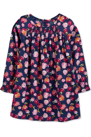 Carters Toddler Girls Flower-Print Babydoll Dress