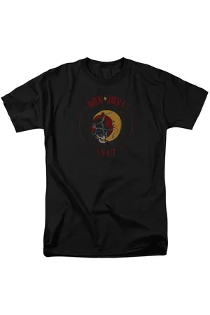 Bon Jovi Mens 1987 Short Sleeve Adult Tee / T-Shirt