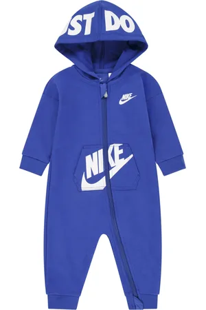 Nike Baby Boys Full-Zip Logo Coverall