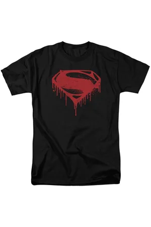 Batman Mens Splattered Short Sleeve Adult Tee / T-Shirt