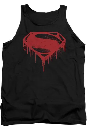 Batman Mens Splattered Adult Tank Top