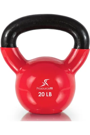Prosourcefit Vinyl Coated Iron Kettlebell, 20lb