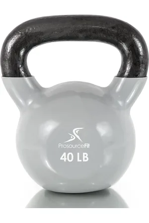 Prosourcefit Vinyl Coated Iron Kettlebell, 40lb
