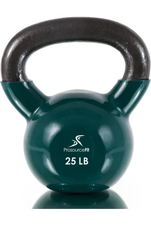 Prosourcefit Vinyl Coated Iron Kettlebell, 25lb