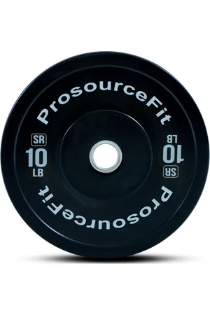 Prosourcefit Solid Rubber Bumper Plate, 10 lb