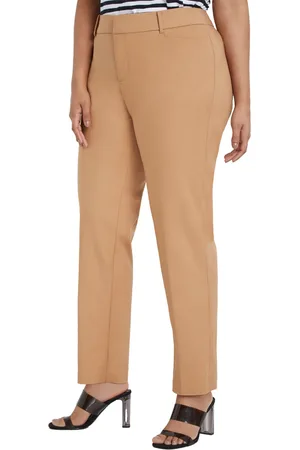 Eloquii Plus Size Kady Fit Double-Weave Pant