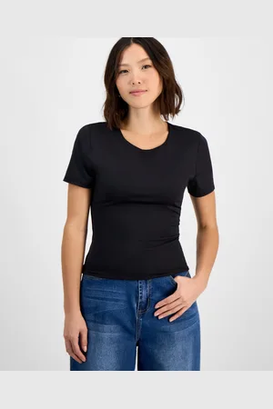 And Now This Petite Short-Sleeve Crewneck Top, Exclusively at Macy