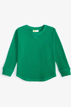 Epic Threads Toddler Boys Dinosaur Embroidered Thermal Waffle-Knit Long-Sleeve T-Shirt, Created for Macy