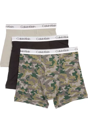 Calvin Klein Big Boys Boxer Briefs, Pack of 3 - Fall Camo