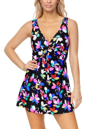 Island Escape Magnolia Underwire Swimdress, Created For Macys