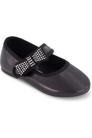 Jessica Simpson Toddler Girls Amy Crystal Bow Ballet Flat
