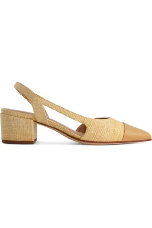 Bernardo Bernardo Monroe Sling-back Pump - Light natural/dune