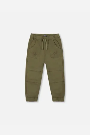 Deux par Deux Big Boys Stretch Twill Jogger Pant