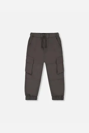 Deux par Deux Big Boys Parachute Cargo Pocket Jogger Pants