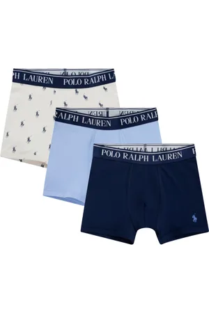 Ralph Lauren Big Boys Cotton Stretch Boxer Briefs 3-Pack