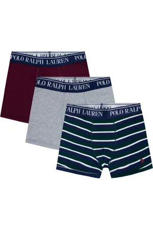 Ralph Lauren Big Boys Cotton Stretch Boxer Briefs 3-Pack