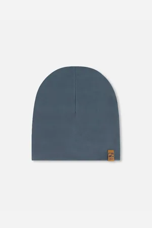 Deux par Deux Baby Unisex Solid Beanie Hat - Infant