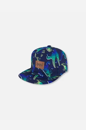 Deux par Deux Baby Boys Printed Cap